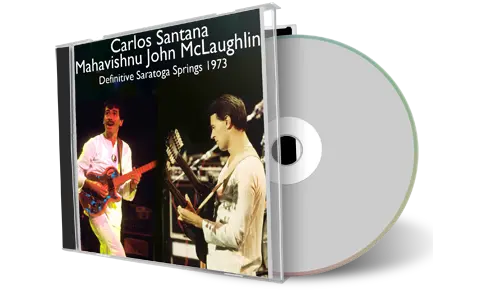 Front cover artwork of Carlos Santana 1973-08-26 CD Saratoga Springs Soundboard