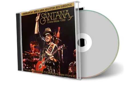 Front cover artwork of Carlos Santana 1990-09-15 CD Costa Mesa Audience