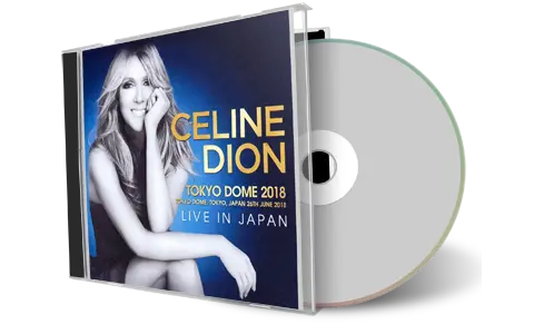 Front cover artwork of Celine Dion 2018-06-26 CD Tokyo Audience