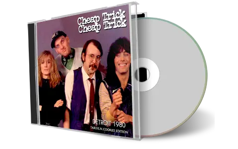 Front cover artwork of Cheap Trick 1980-04-25 CD Detroit Audience