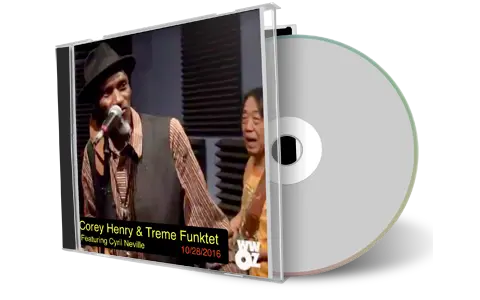 Front cover artwork of Corey Henry 2016-10-28 CD New Orleans Soundboard