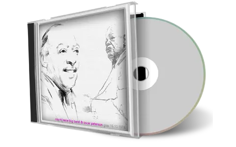 Front cover artwork of Count Basie Big Band And Oscar Peterson 1974-10-16 CD Graz Soundboard