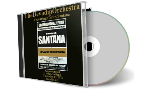 Front cover artwork of Devadip Orchestra 1978-11-17 CD Leiden Soundboard