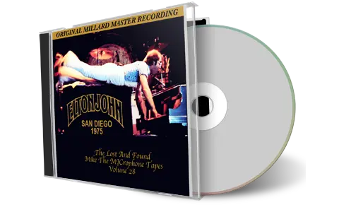 Front cover artwork of Elton John 1975-09-29 CD San Diego Audience