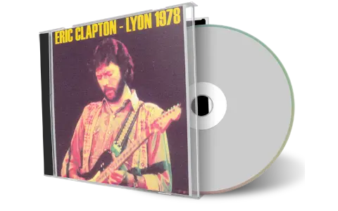 Front cover artwork of Eric Clapton 1978-11-08 CD Lyon Audience