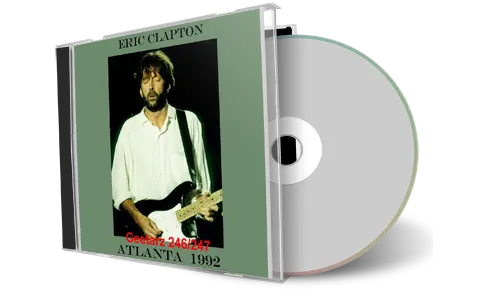 Front cover artwork of Eric Clapton 1992-05-23 CD Atlanta Audience