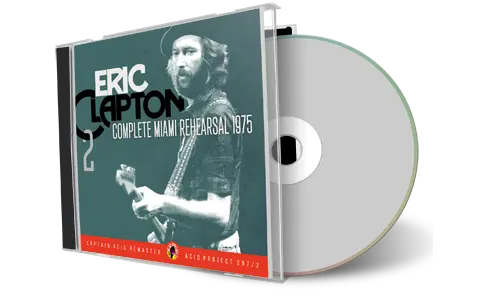 Front cover artwork of Eric Clapton Compilation CD Complete Miami Rehearsal 1975 Soundboard