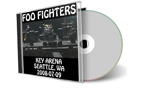Front cover artwork of Foo Fighters 2008-07-09 CD Seattle Audience