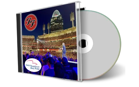 Front cover artwork of Foo Fighters 2024-07-25 CD Cincinnati Audience