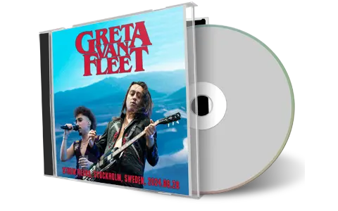Front cover artwork of Greta Van Fleet 2024-06-28 CD Stockholm Audience
