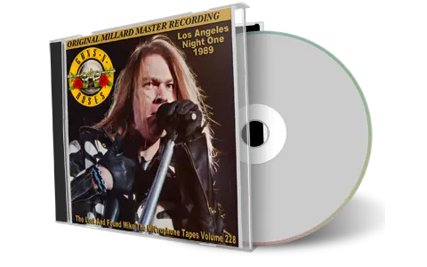 Front cover artwork of Guns N Roses 1989-10-18 CD Los Angeles Audience