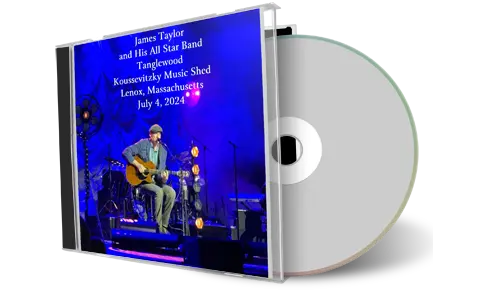 Front cover artwork of James Taylor 2024-07-04 CD Lenox Audience