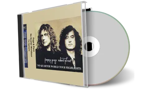 Front cover artwork of Jimmy Page And Robert Plant Compilation CD No Quarter Tour Highlights Soundboard