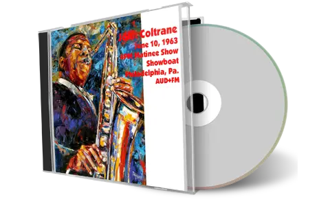 Front cover artwork of John Coltrane 1963-06-24 CD Philadelphia Soundboard