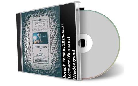 Front cover artwork of Joseph Parsons 2024-04-21 CD Lochwitz Soundboard