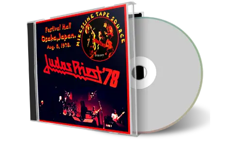 Front cover artwork of Judas Priest Compilation CD Legendary Japan Tour 1978 Audience