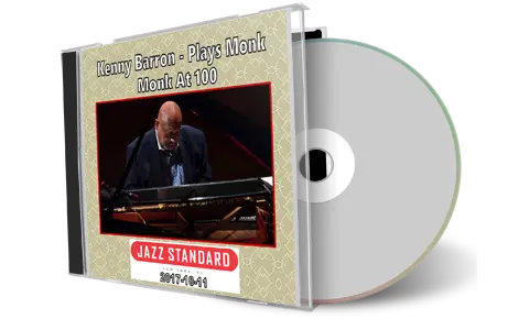 Front cover artwork of Kenny Barron 2017-10-11 CD New York City Audience