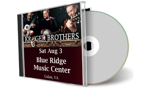 Front cover artwork of Kruger Brothers 2024-08-03 CD Galax Audience