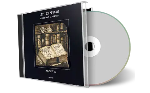 Front cover artwork of Led Zeppelin Compilation CD Through The Years Vol 4 Soundboard