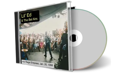 Front cover artwork of Lil Ed Williams 1998-01-20 CD Ultimate Rhythm And Blues Cruise Soundboard