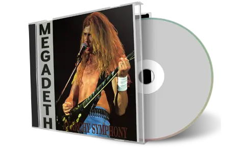 Front cover artwork of Megadeth Compilation CD Anarchy Symphony Soundboard