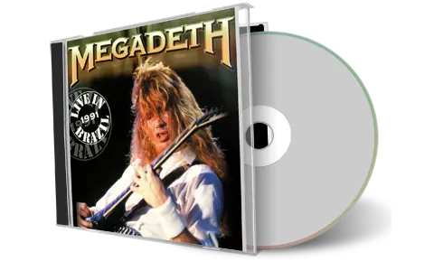 Front cover artwork of Megadeth Compilation CD Brasil 1991 Soundboard