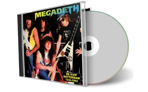 Front cover artwork of Megadeth Compilation CD De Kuip Rotterdam Audience