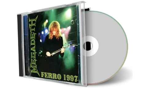 Front cover artwork of Megadeth Compilation CD Ferro 1997 Soundboard