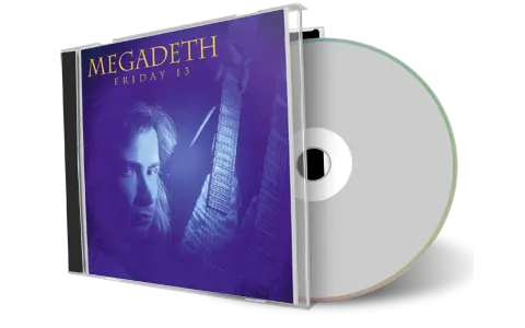Front cover artwork of Megadeth Compilation CD Friday 13 Soundboard
