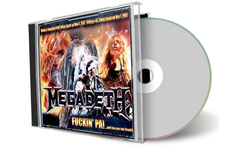 Front cover artwork of Megadeth Compilation CD Fuckin Pa Band You Are The Fired Soundboard