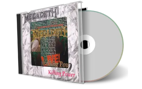 Front cover artwork of Megadeth Compilation CD Killing Power Soundboard