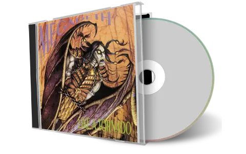 Front cover artwork of Megadeth Compilation CD Like A Tornado Audience