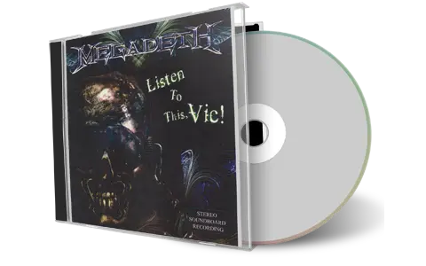 Front cover artwork of Megadeth Compilation CD Listen To This Vic Soundboard