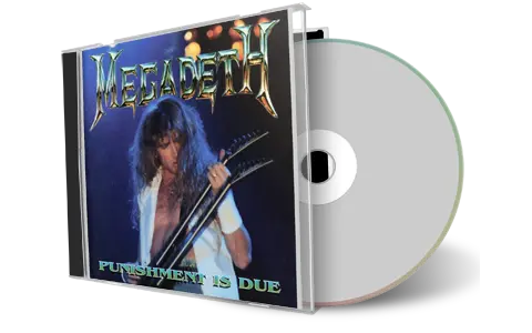Front cover artwork of Megadeth Compilation CD Punishment Is Due Soundboard