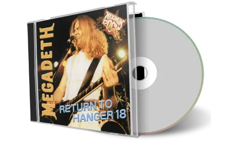 Front cover artwork of Megadeth Compilation CD Return To Hanger Audience