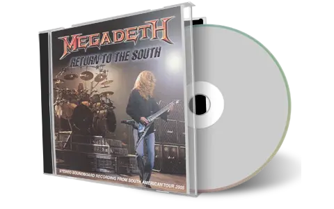 Front cover artwork of Megadeth Compilation CD Return To The South Soundboard