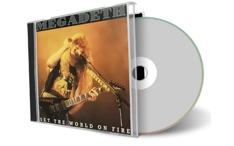 Front cover artwork of Megadeth Compilation CD Set The World On Fire Audience