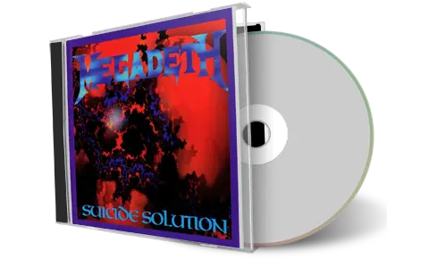 Front cover artwork of Megadeth Compilation CD Suicide Solution Audience