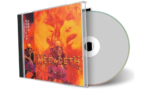 Front cover artwork of Megadeth Compilation CD The Last Show Audience