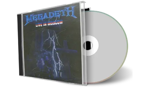 Front cover artwork of Megadeth Compilation CD Trust And Live In Moscow Audience