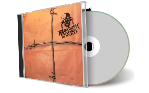 Front cover artwork of Megadeth Compilation CD Unplugged In Philly Soundboard