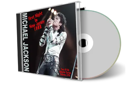 Front cover artwork of Michael Jackson 1988-10-03 CD East Rutherford Audience