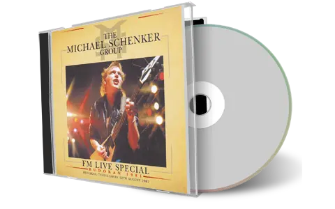 Front cover artwork of Michael Schenker 1981-12-08 CD Tokyo Soundboard