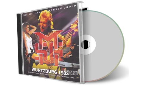 Front cover artwork of Michael Schenker 1983-03-12 CD Wurtzburg Soundboard