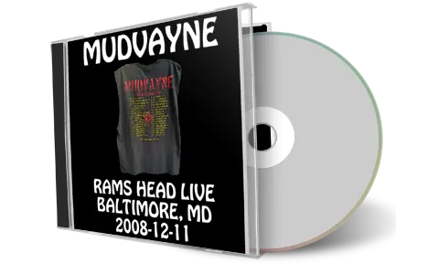 Front cover artwork of Mudvayne 2008-12-11 CD Baltimore Audience
