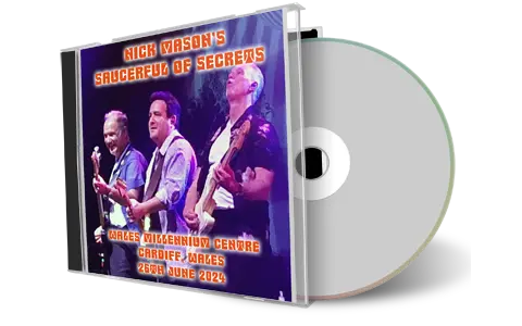 Front cover artwork of Nick Masons Saucerful Of Secrets 2024-06-24 CD Cardiff Audience