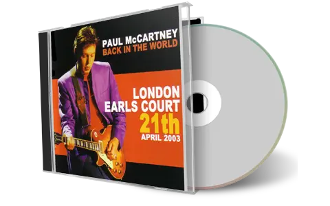 Front cover artwork of Paul Mccartney 2003-04-21 CD London Audience