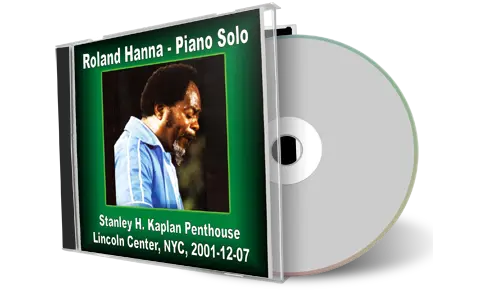 Front cover artwork of Roland Hanna 2001-12-07 CD New York Soundboard