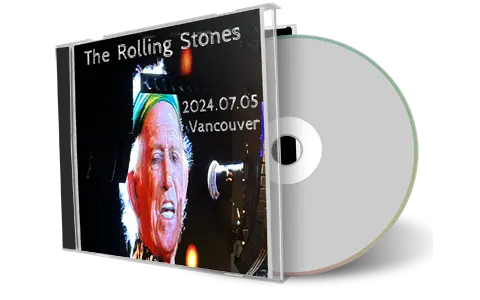 Front cover artwork of Rolling Stones 2024-07-05 CD Vancouver Audience