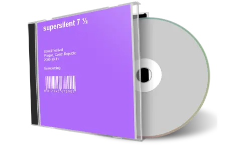 Front cover artwork of Supersilent 2006-10-11 CD Prague Soundboard